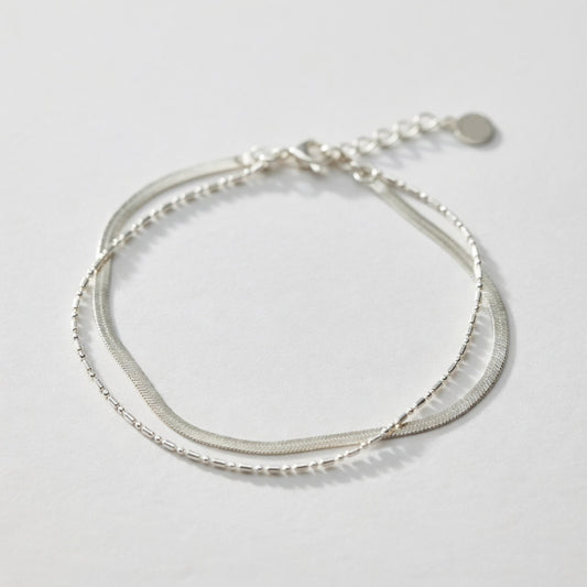 Alexandria - Armband mit zwei einzigartigen Ketten