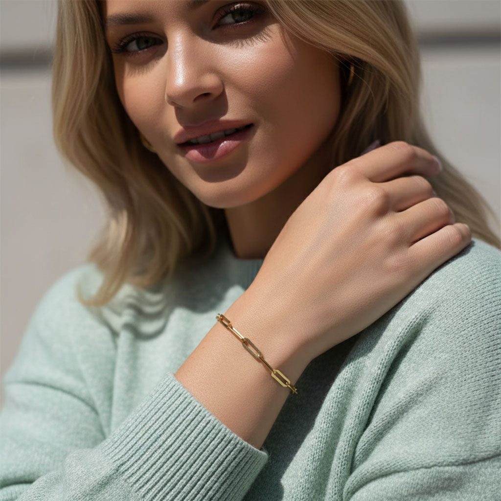 Alma - Slanke anker-armband