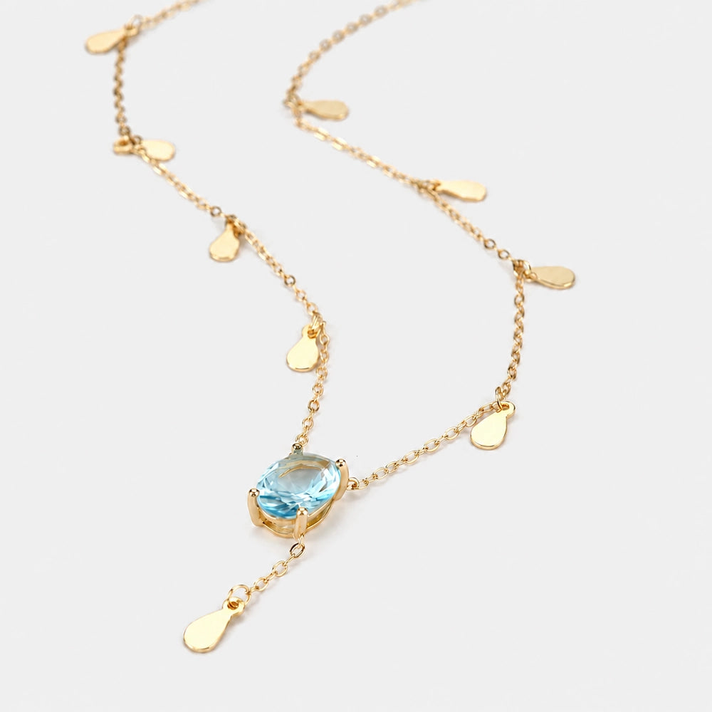 Aqua Heaven – Turquoise stone necklace