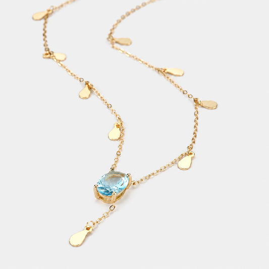 Aqua Heaven – Turquoise stone necklace