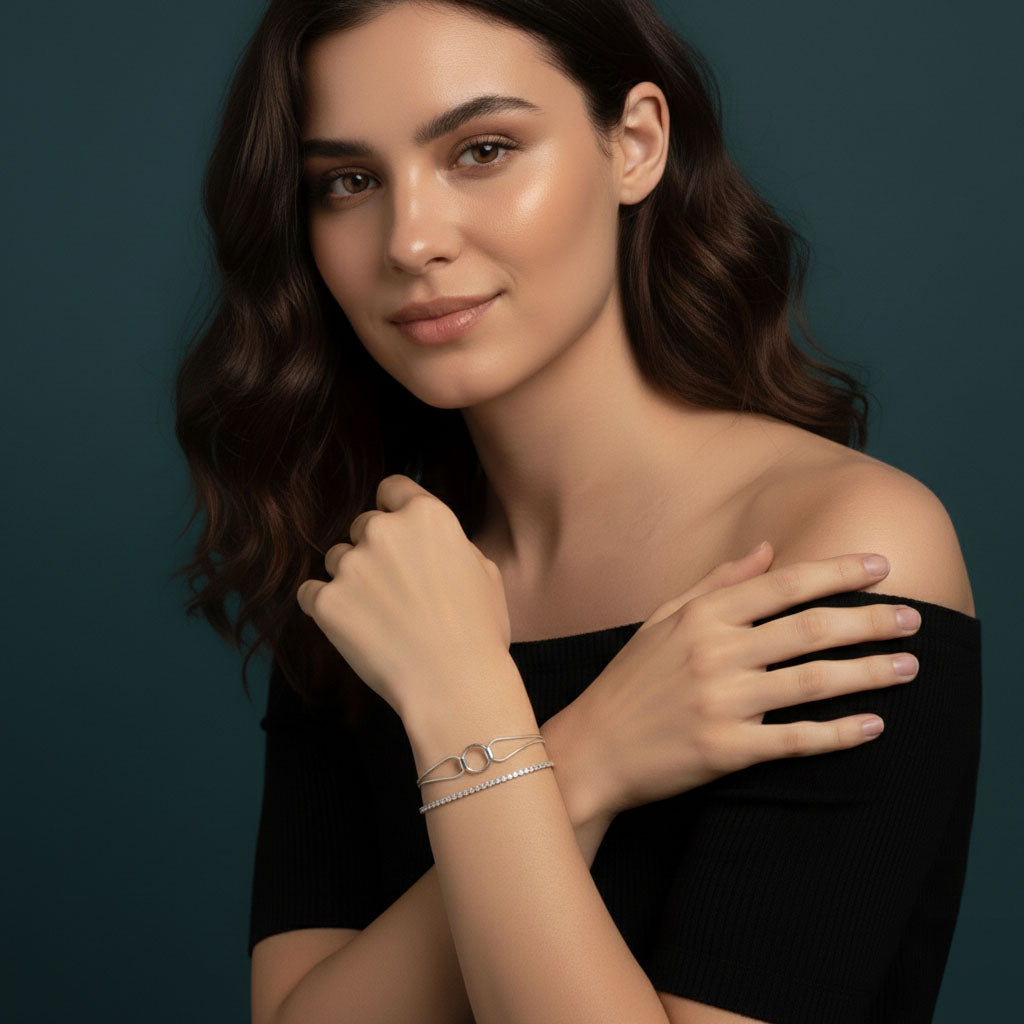 Astrid - Armband met schakelkettingen