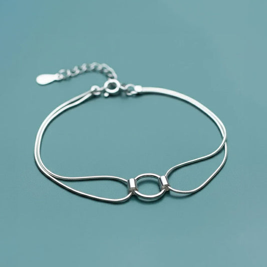 Astrid - Armband mit vernetzten Ketten