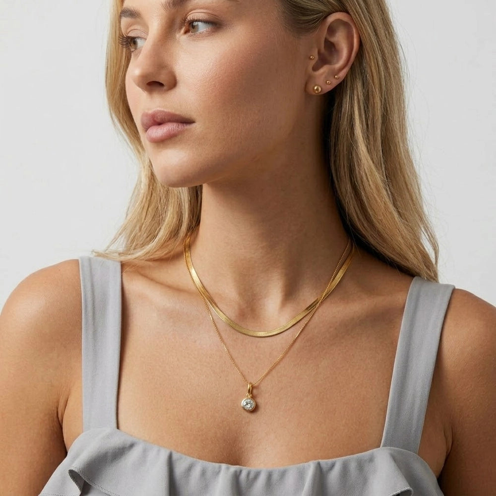 Aurora – Necklace with removable pendant