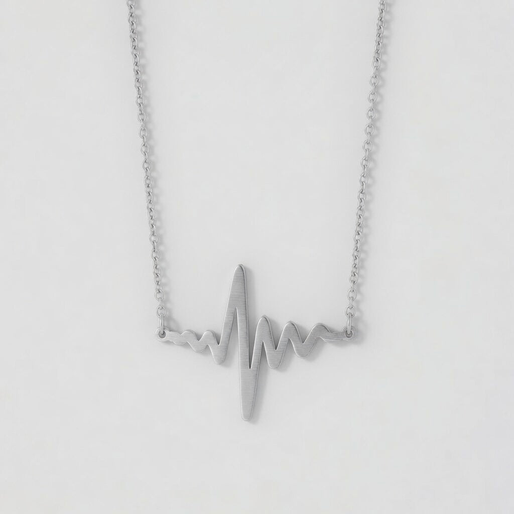 Beat - Halskette mit Herzschlag-Design