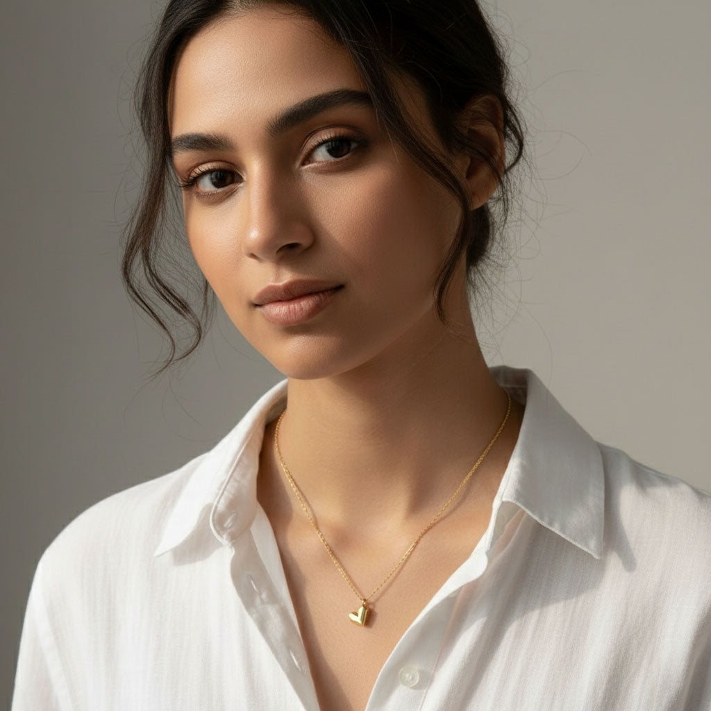 Billie - Ketting met kleine hartvormige hanger