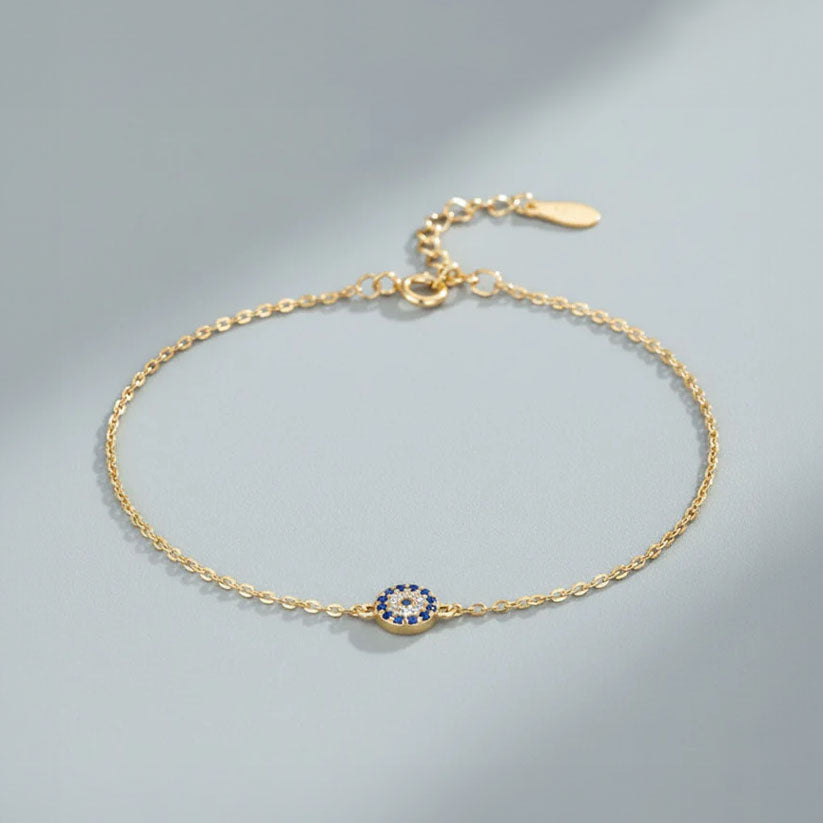 Blue Eyes - Armband mit blauen Steinen