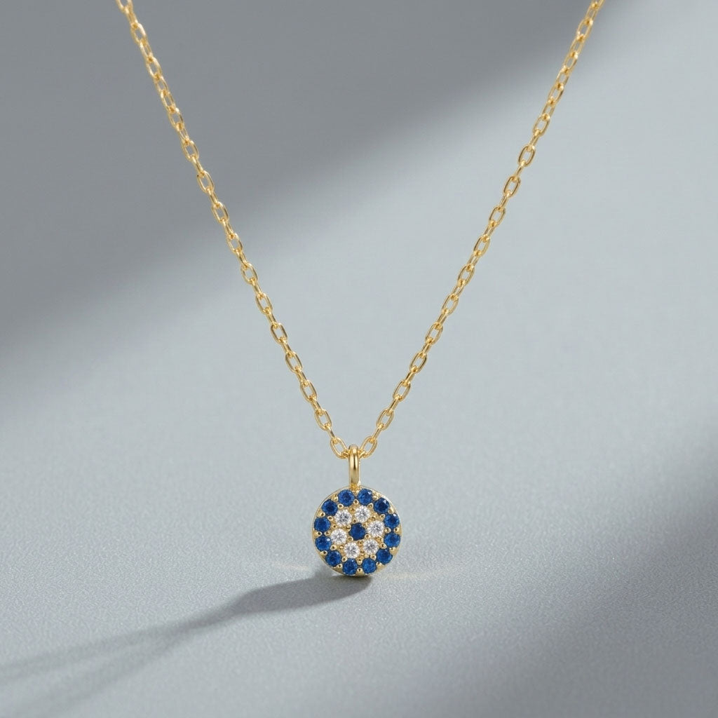 Blue Eyes – Necklace with blue stones