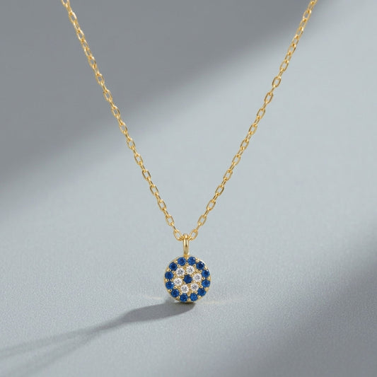 Blue Eyes – Necklace with blue stones