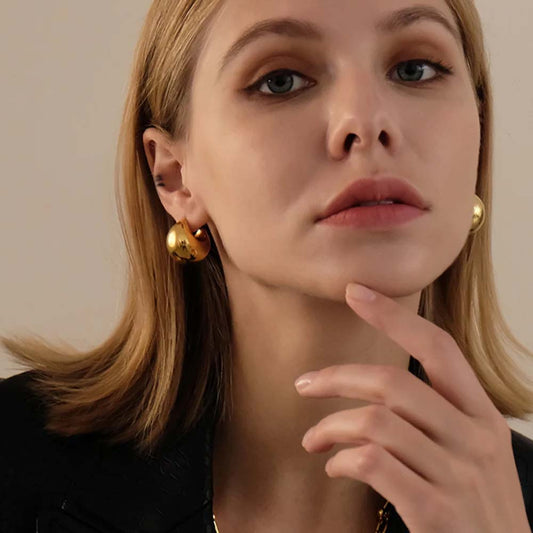 Earrings Bold Curve