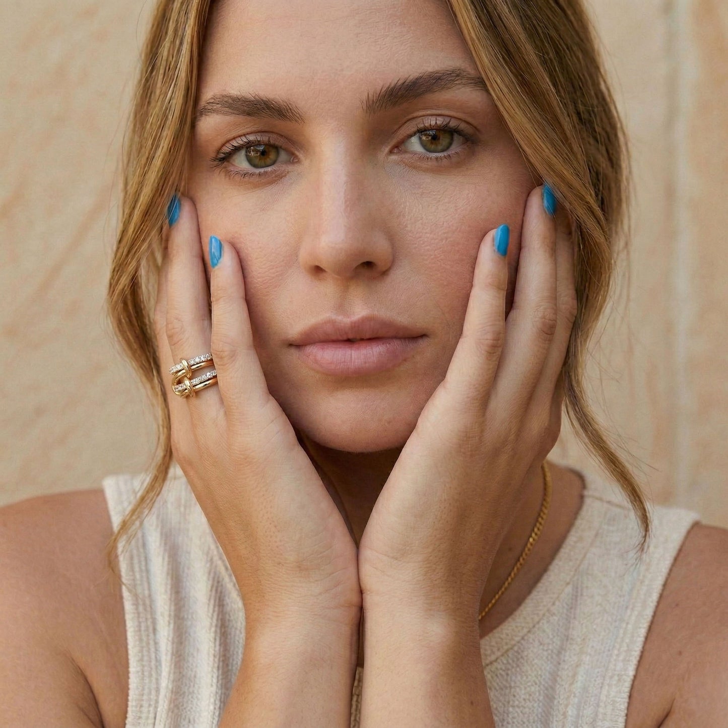 Bonded - Ring mit verbundenen Gliedern