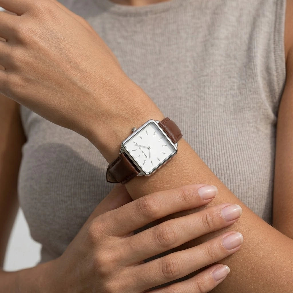 Business - Uhr im Vintage-Stil