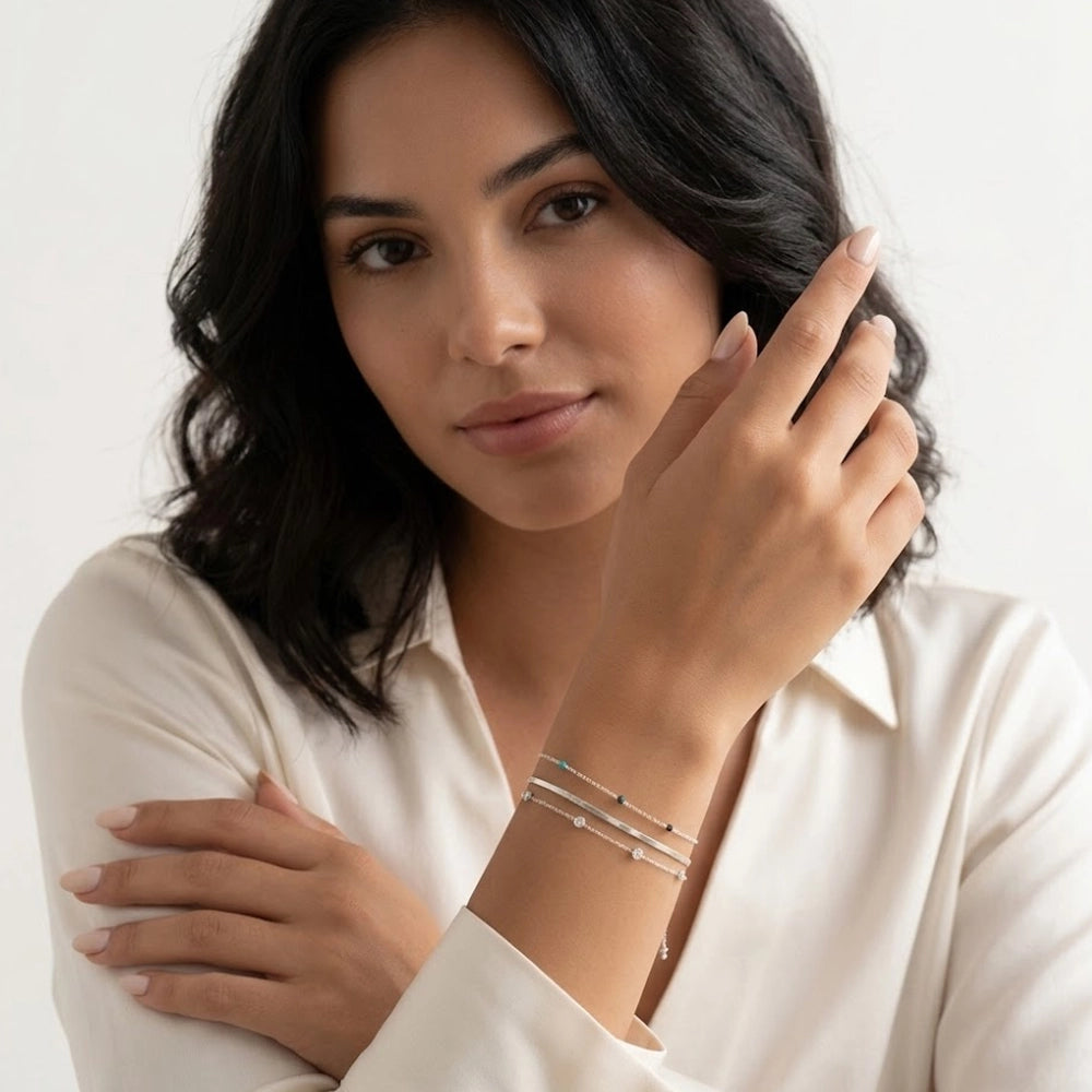 Capri - Armband mit bunten Perlendetails