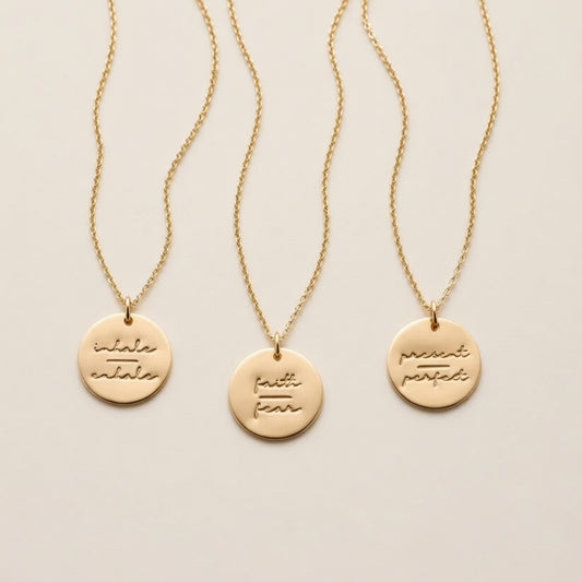 Inspiration - Halskette mit inspirierendem Text