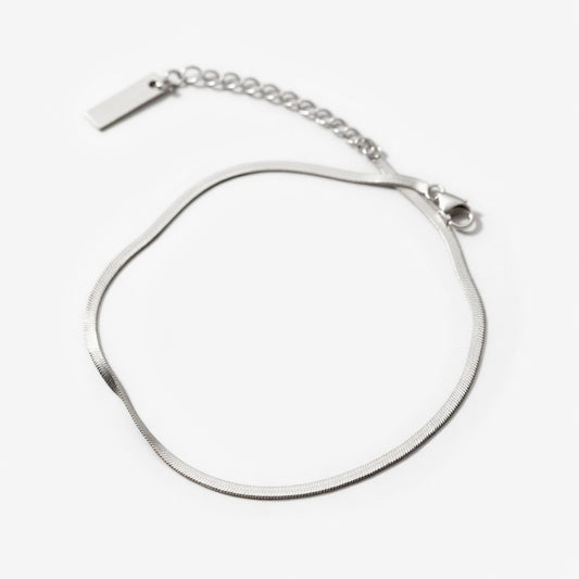 Chicago – Anklet with thin snake chain