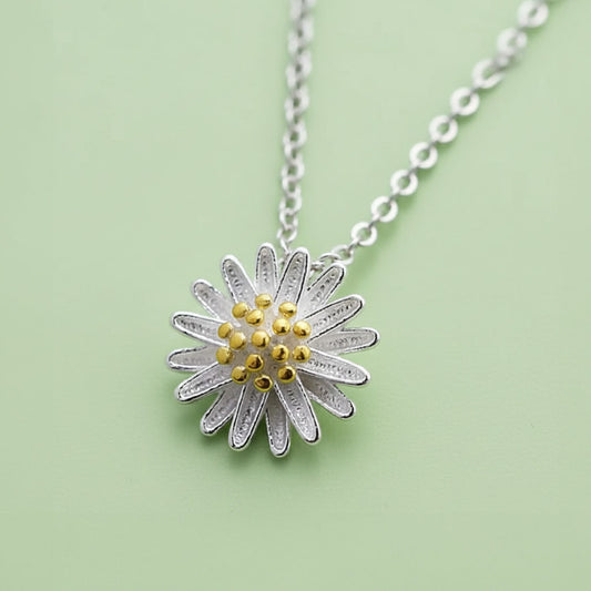 Daisy Flower – Necklace with daisy pendant