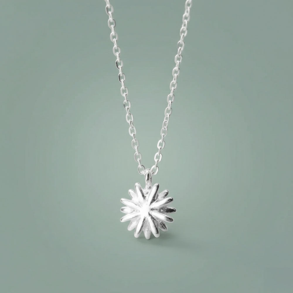 Daisy Flower - Halskette mit Gänseblümchen-Anhänger