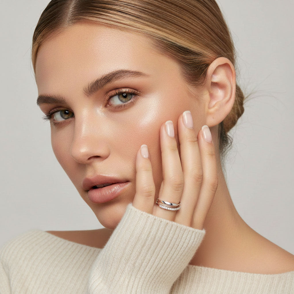 Disa – Adjustable ring adorned with gemstones