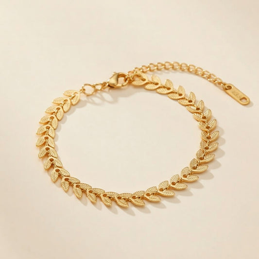 Madeline - Armband mit verbundenen Blättern