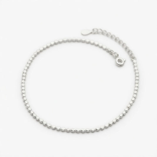 Edla – Anklet with linked disc chain