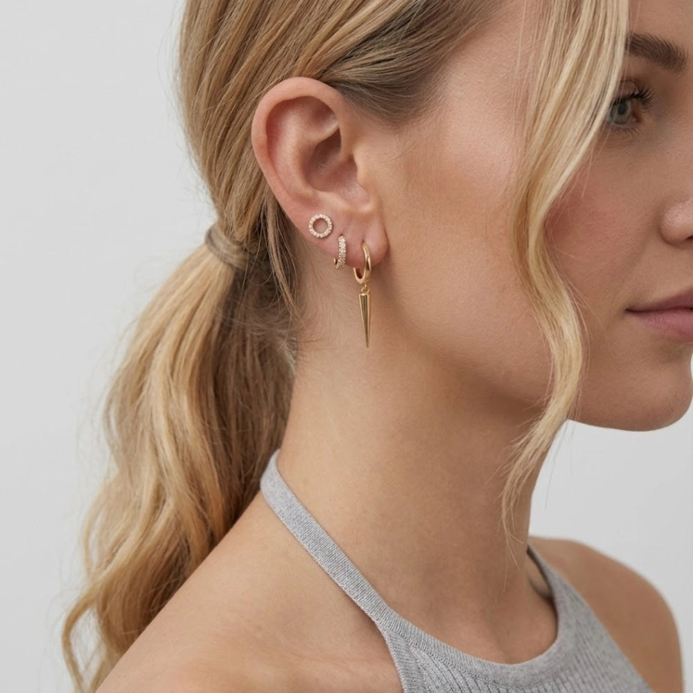 Elise – Hoops with spike design