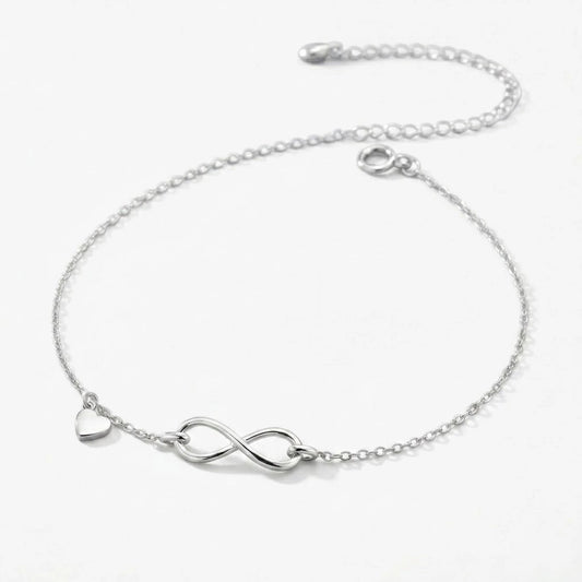 Eternity – Anklet with simple infinity symbol
