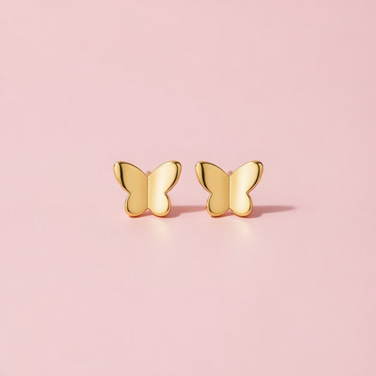 Little Wings - Kleine Ohrstecker mit Schmetterling
