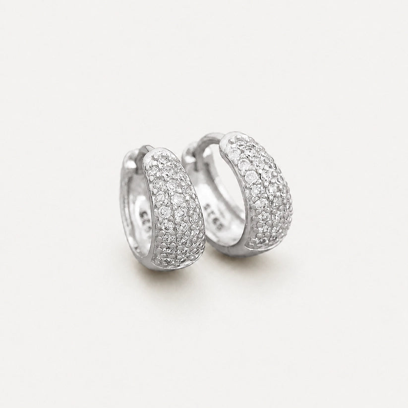 Fenya – Huggies with zircon