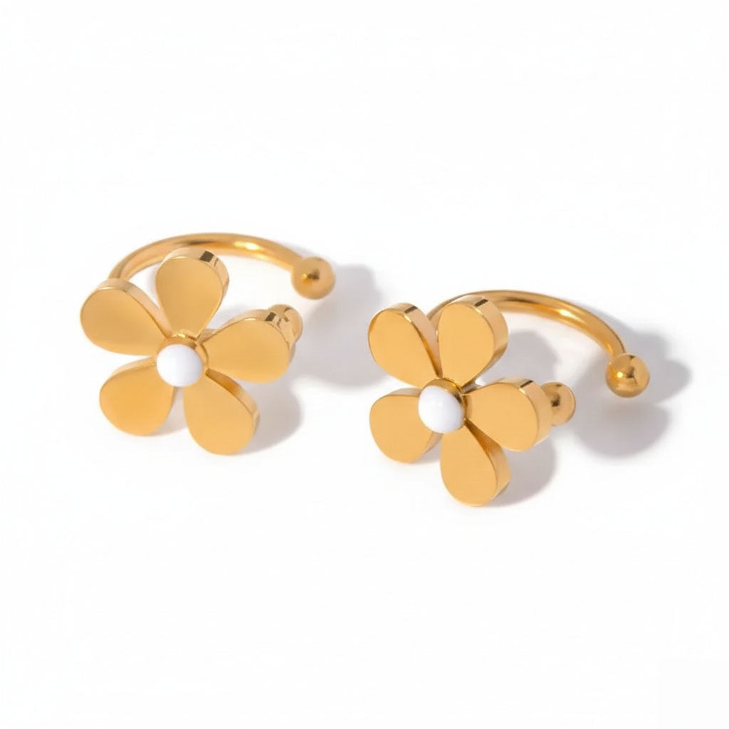 Floral Dreams – Ear cuffs with floral design