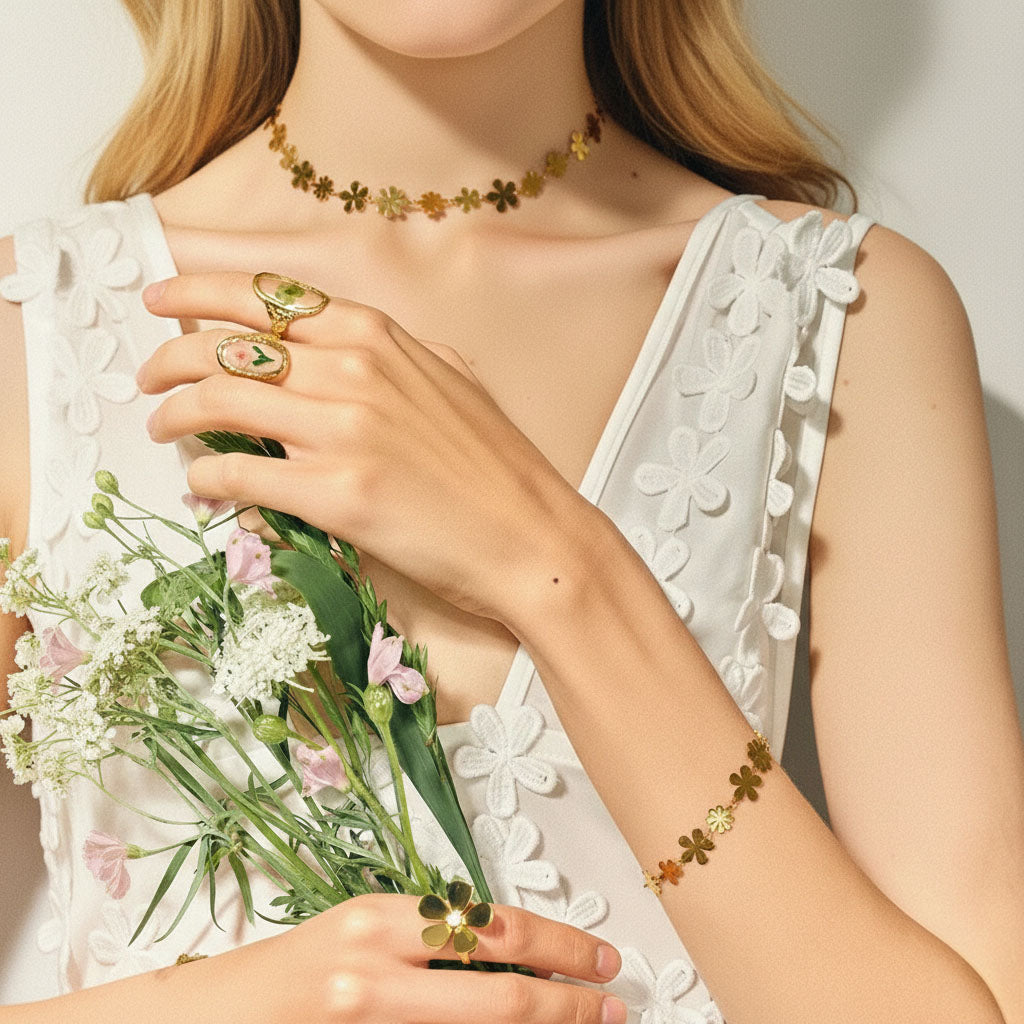 Floral Dreams - Armband mit floralem Motiv