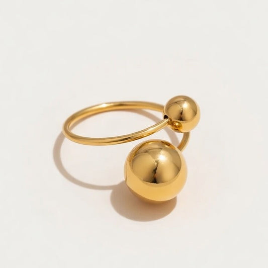 Globe - Einstellbarer Überlappungsring mit Kugeln