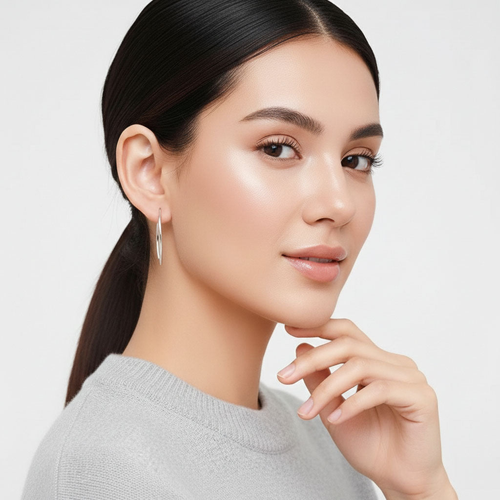 Idun - Ohrringe mit U-förmigem Design