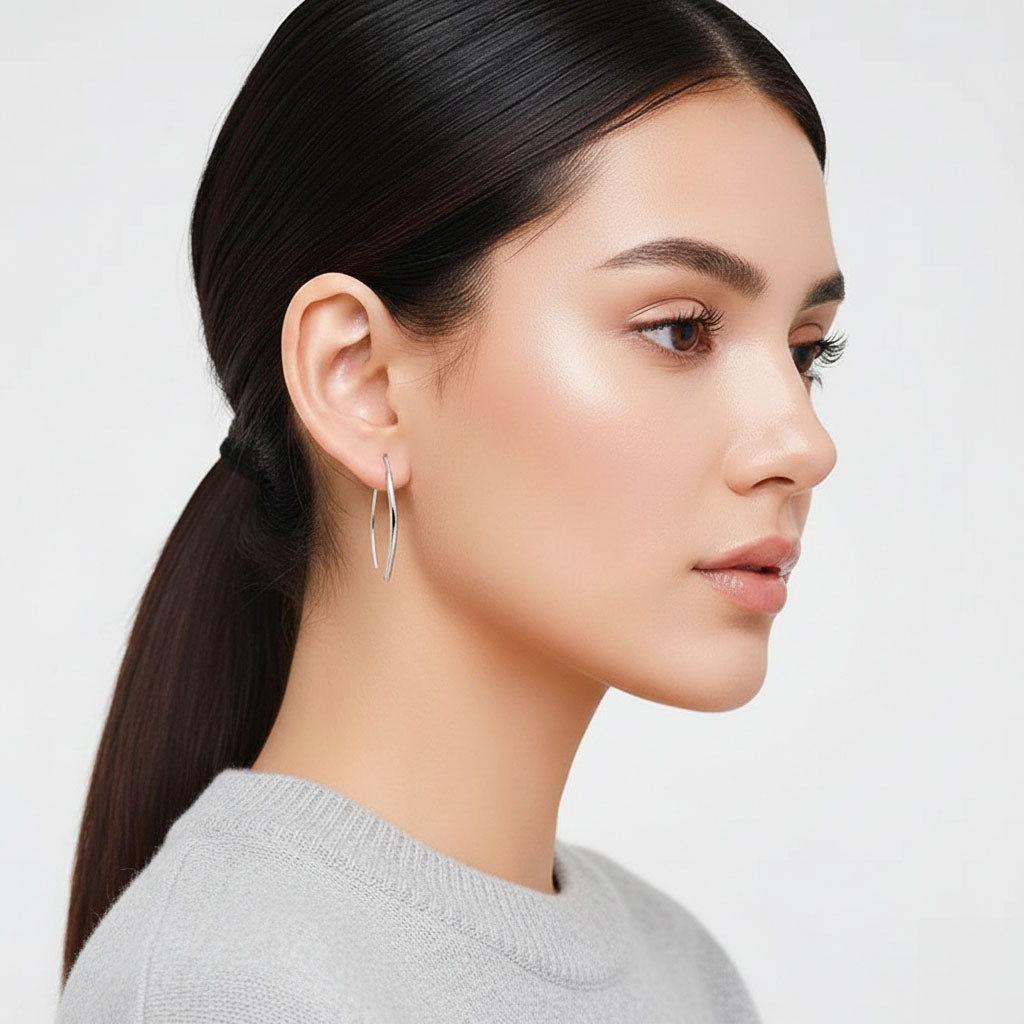Idun - Ohrringe mit U-förmigem Design