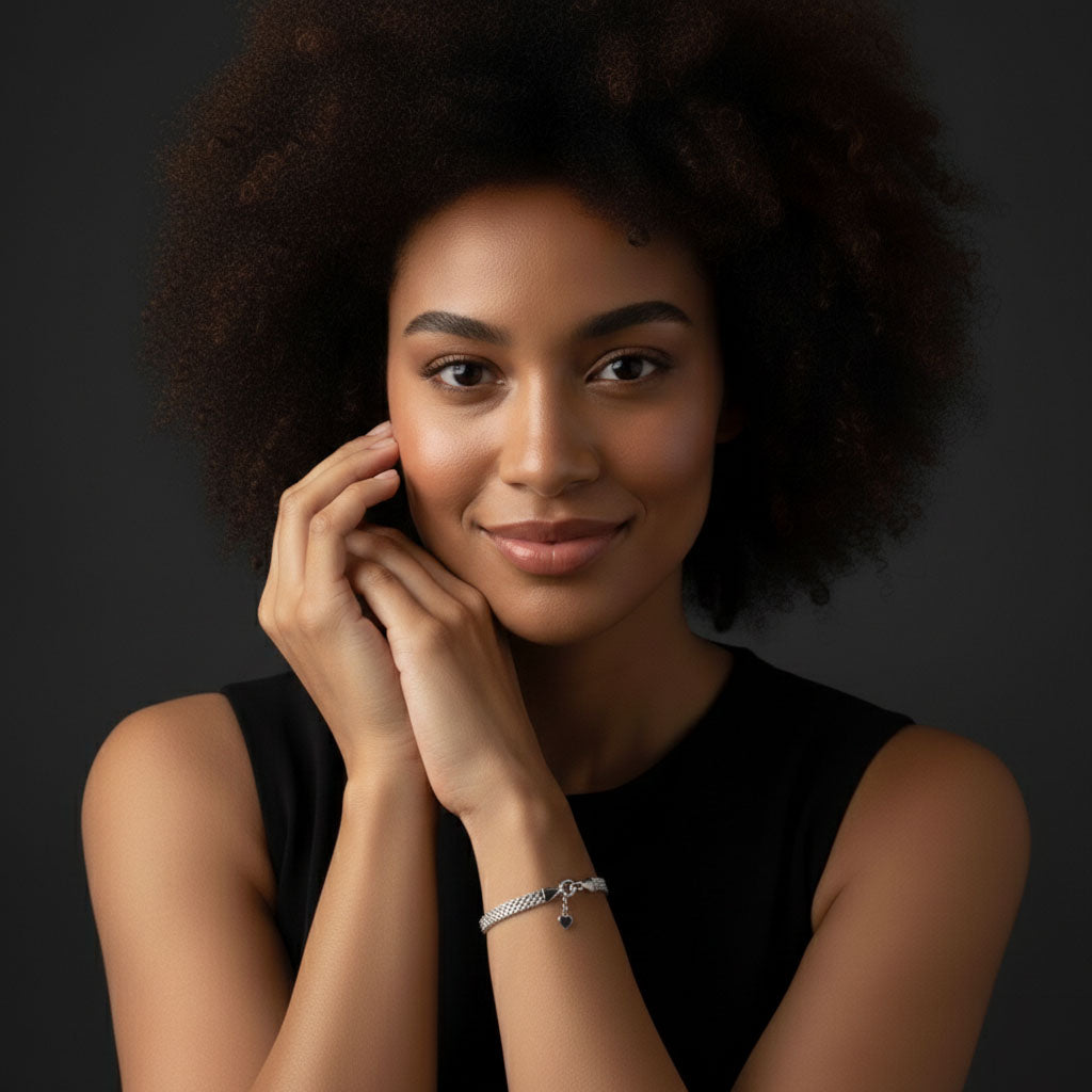 Indra - Armband met bredere ketting