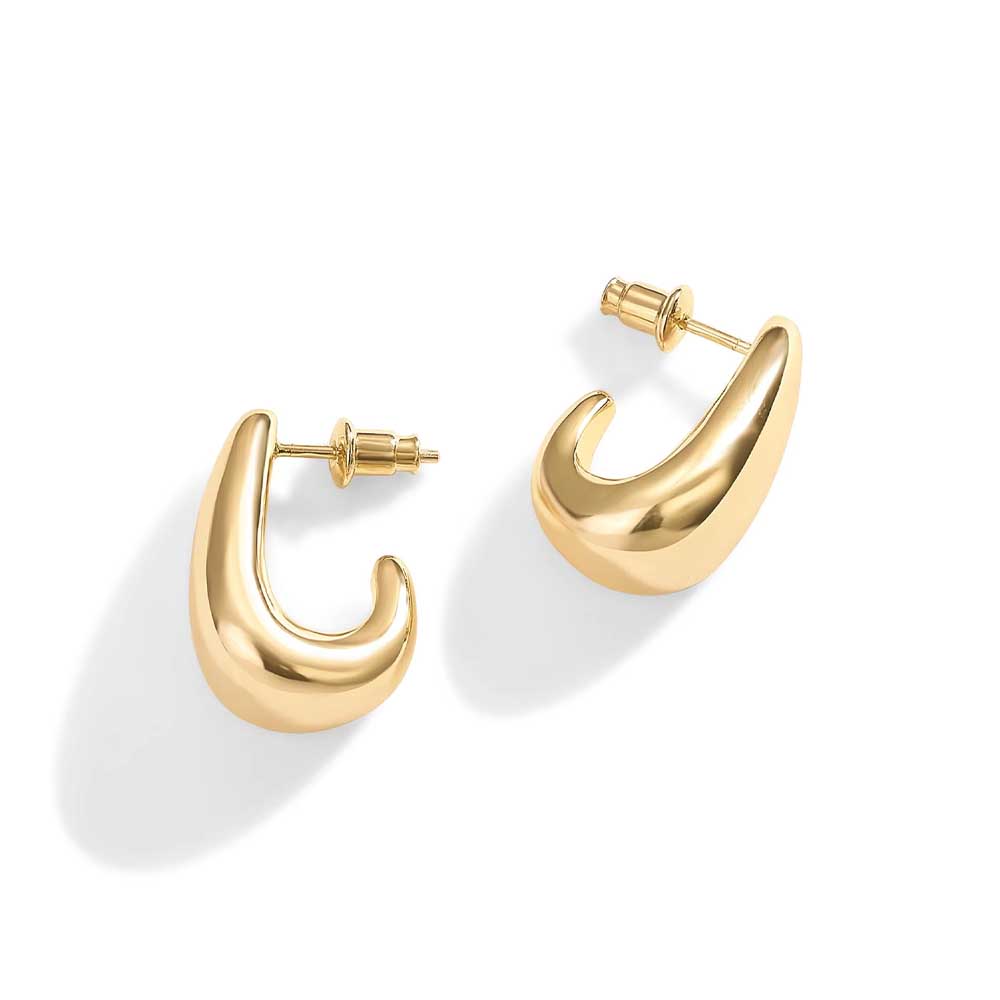 Earrings Jade Arc