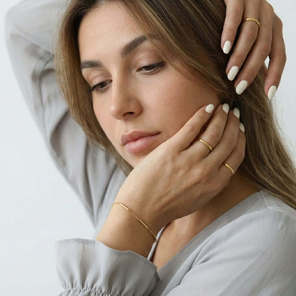 Jadie - Armband mit Stabelementen