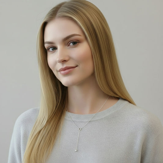 Kajsa – Halskette mit langem Anhänger