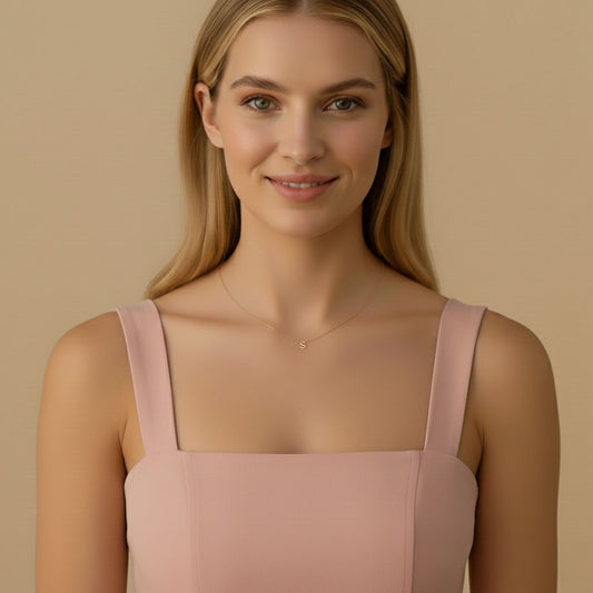 Letter – Necklace with letter pendant