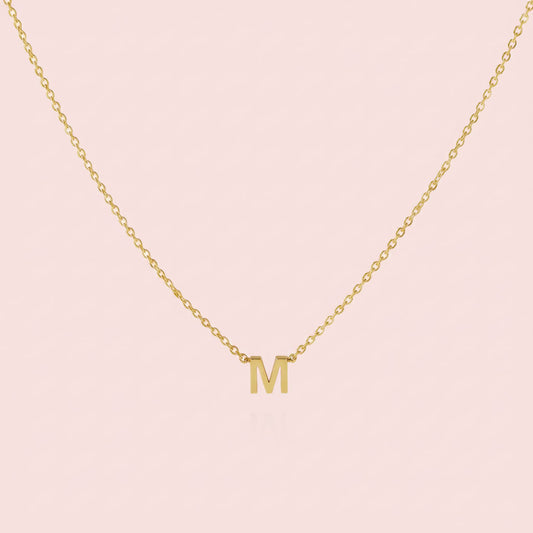 Letter - Halskette mit Buchstaben-Anhänger