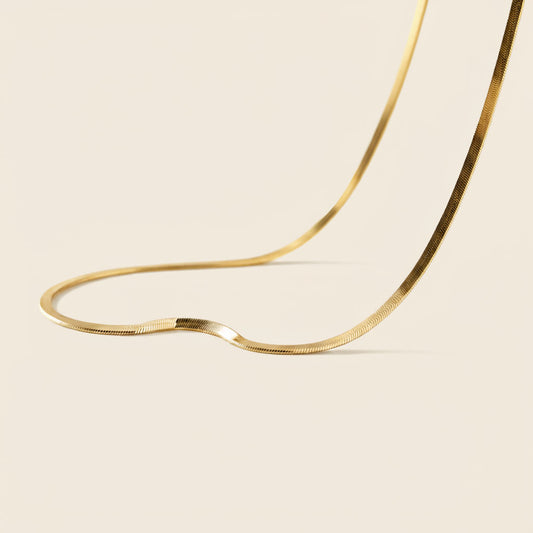 Lindy - Halskette mit Schlangenkette