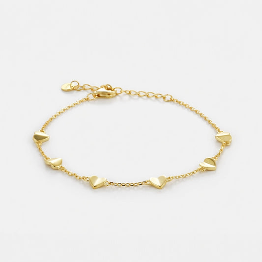 Lover's Link - Armband mit herzförmigen Details