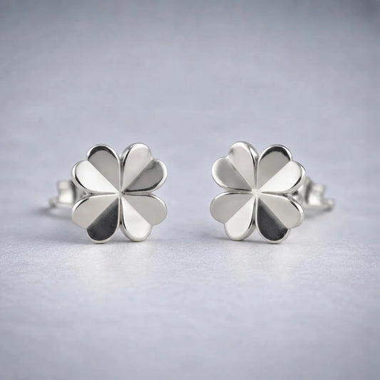 Lucky Clover - Oorbellen met klavertje vier