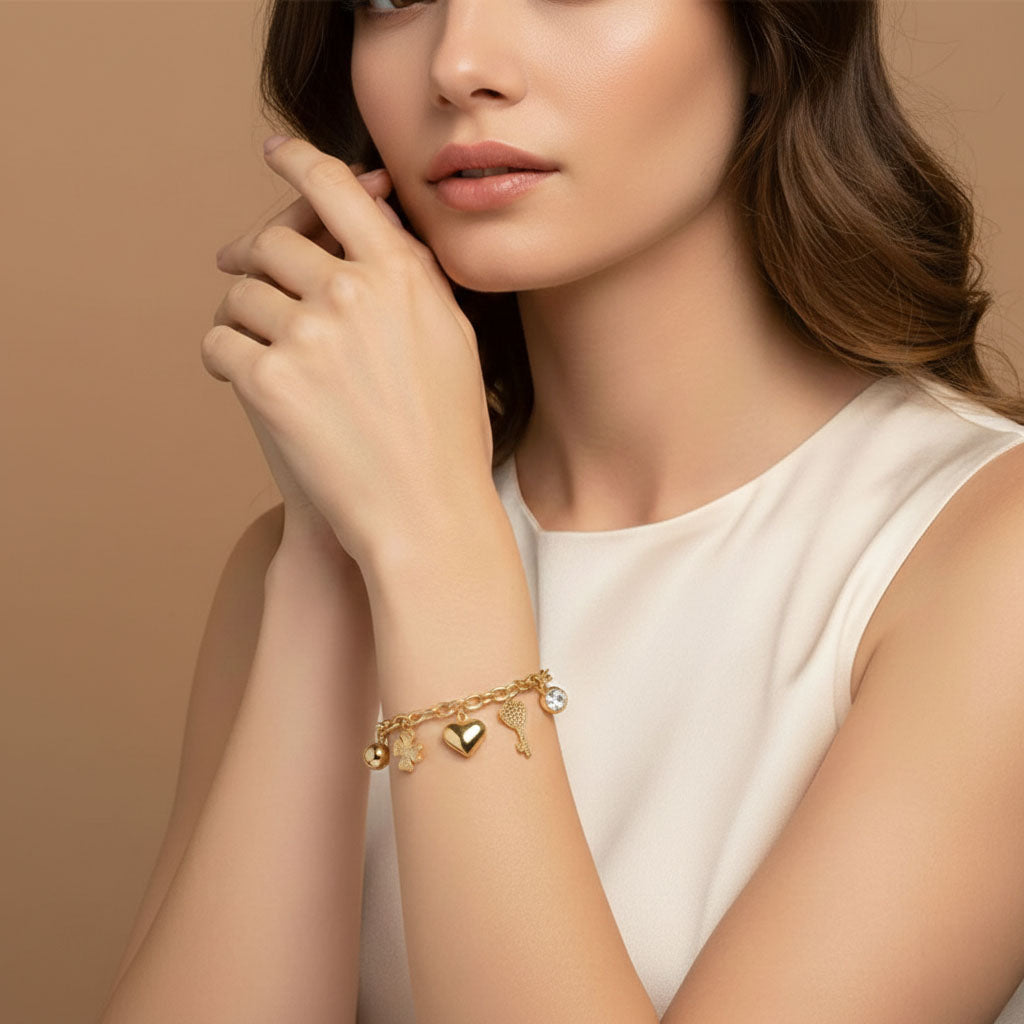 Memory Lane - Armband met bedels