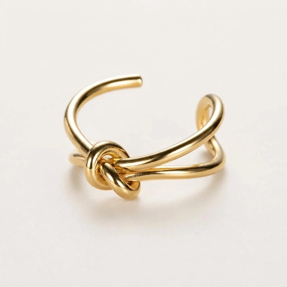 Molly - Verstellbarer Ring mit Knoten
