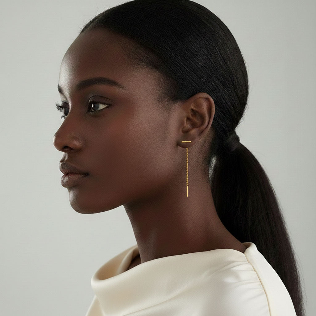 Nora – Tassel earrings with delicate design