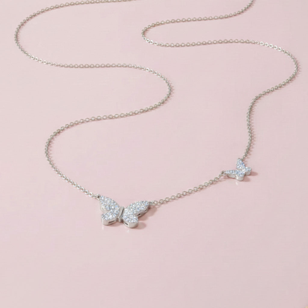 Pandora – Necklace with butterfly pendant