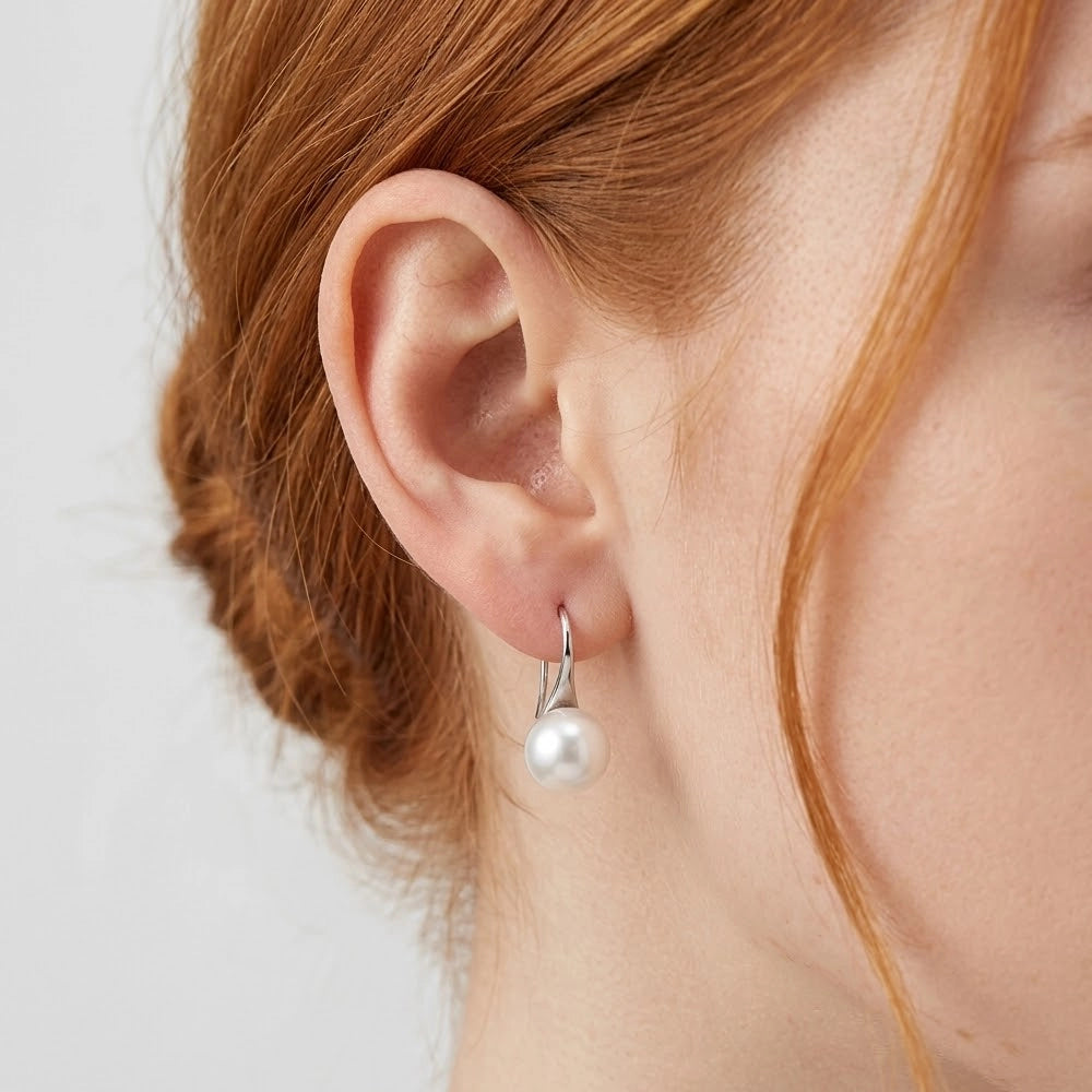 Pearl Drop - Teardrop-Perlenohrringe