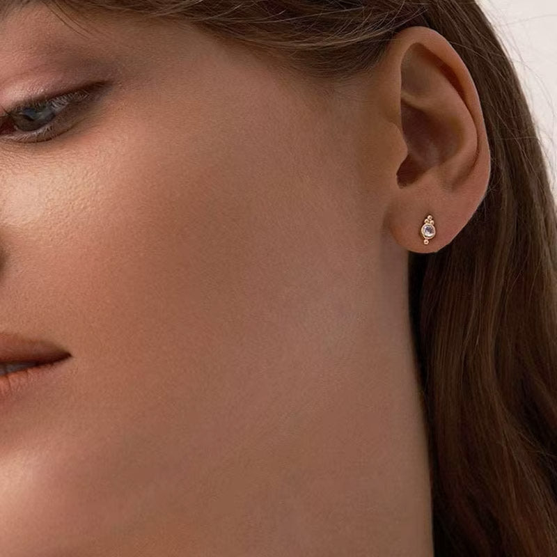 Earrings Pebble Spark