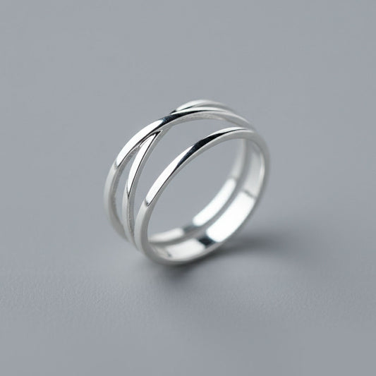 Pure Elegance - Ring mit mehreren Bändern