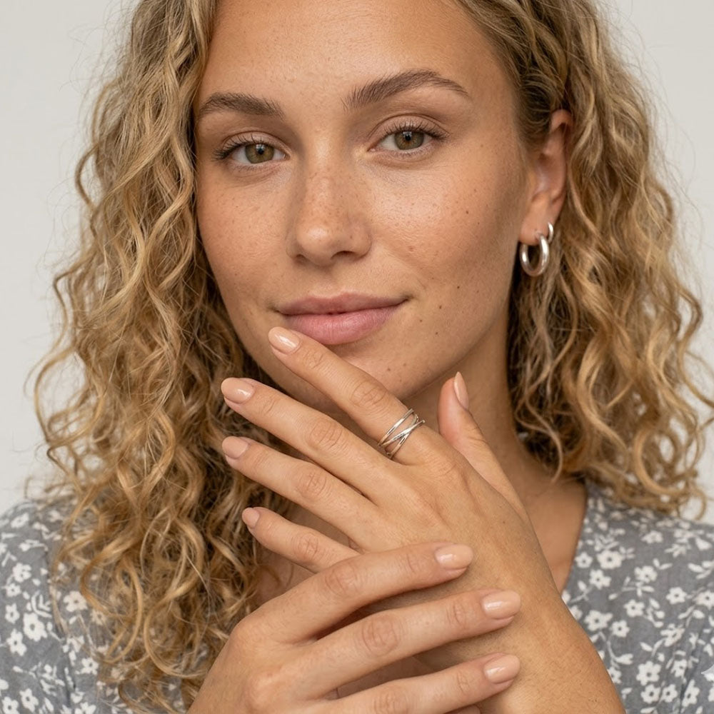 Pure Elegance - Multi-band ring