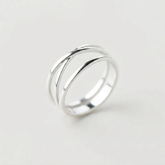 Pure Elegance - Ring mit mehreren Bändern